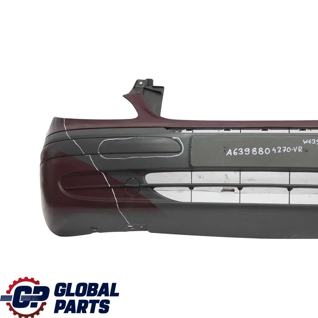  Mercedes-Benz Vito W639 Front Bumper Trim Panel Velvet Red - 3583 - SKU A6398804270-VR - Part number A6398804270