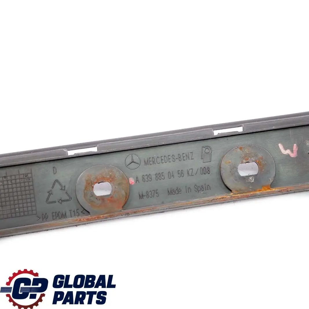 Mercedes-Benz Vito W639 Rear Bumper Right O/S Holder Bracket Mount  - SKU A6398850456 - Part number A6398850456