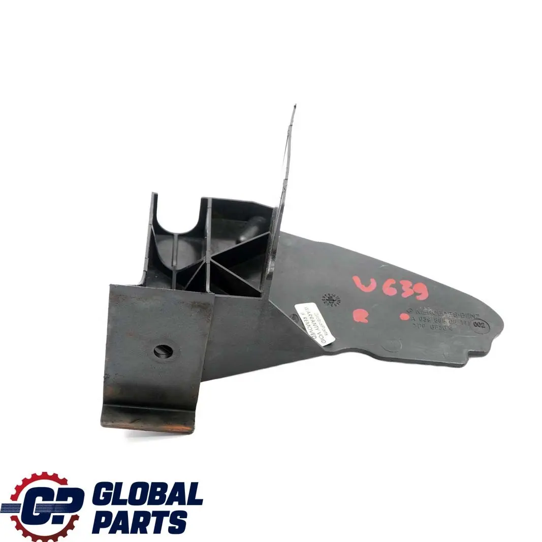  Mercedes-Benz Vito Viano W639 Choc-Receveur Avant Support - SKU A6398850514 - Numéro de pièce A6398850514