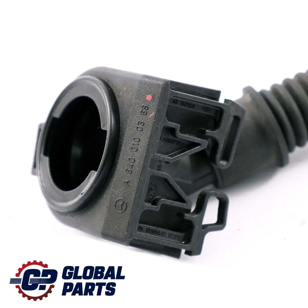 OM640 CDI Tubo flessibile del collo serbatoio dell'olio per Mercedes W169 W245 con numero di parte A6400100369 Mercedes W169 W245 OM640 CDI Tubo flessibile del collo serbatoio dell'olio - SKU A6400100369 - Numero di parte A6400100369