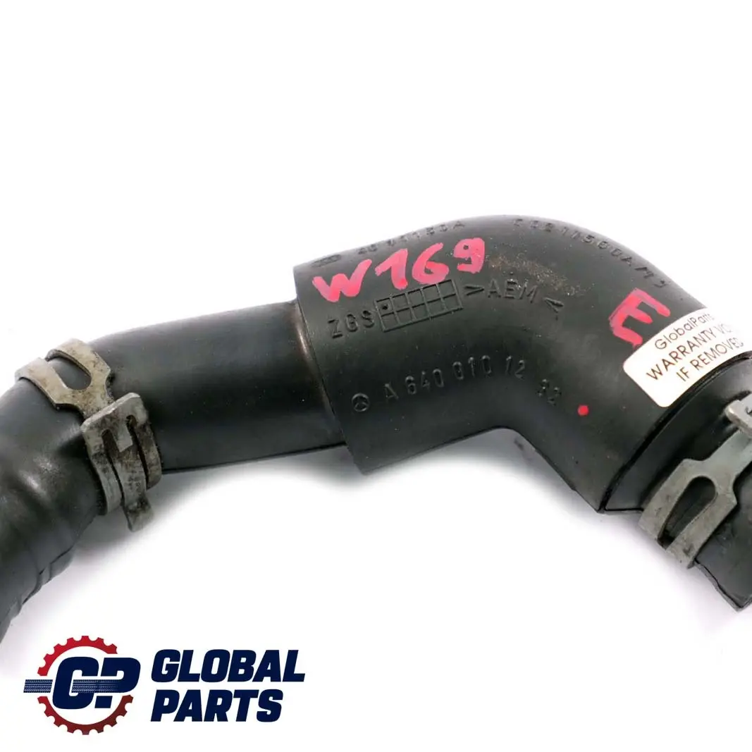 Mercedes-Benz A B Classe W168 W169 Motorentl?fter Tuyau  - SKU A6400101282 - Numéro de pièce A6400101282