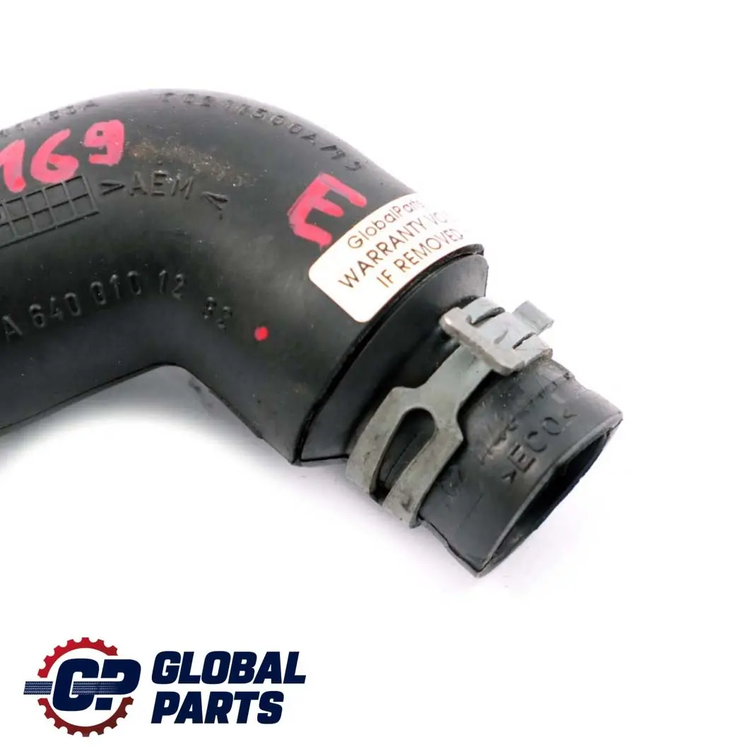 Water Coolant Breather Pipe Hose to Mercedes W168 W169 Engine with Part number A6400101282 Mercedes W168 W169 Engine Water Coolant Breather Pipe Hose - SKU A6400101282 - Part number A6400101282