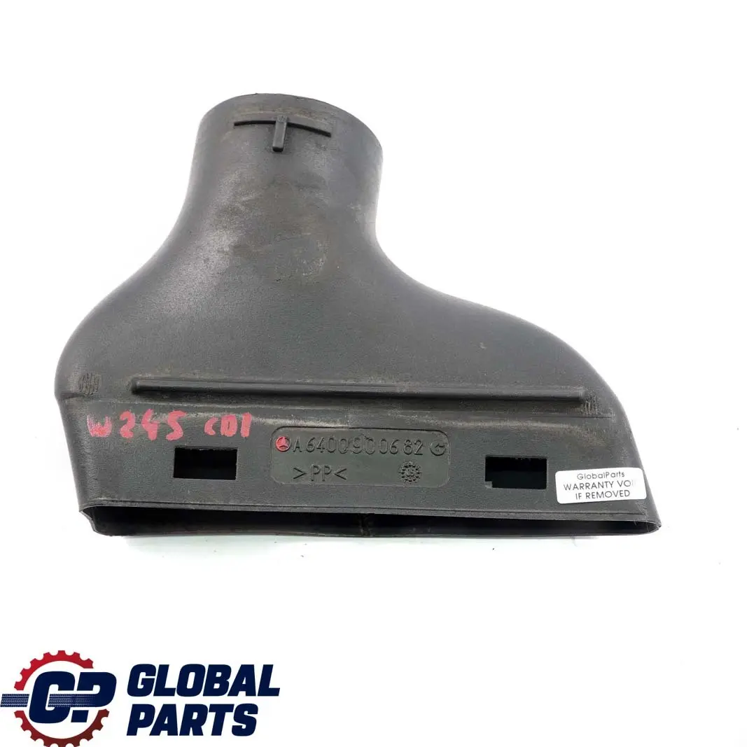Mercedes W245 Diesel Tuyau D'admission D'air Tuyau D'aspiration - SKU A6400900682 - Numéro de pièce A6400900682