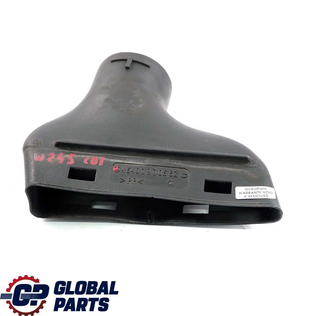 Intake Hose Suction Pipe Tube to Mercedes W245 Diesel Air with Part number A6400900682 Mercedes W245 Diesel Air Intake Hose Suction Pipe Tube - SKU A6400900682 - Part number A6400900682