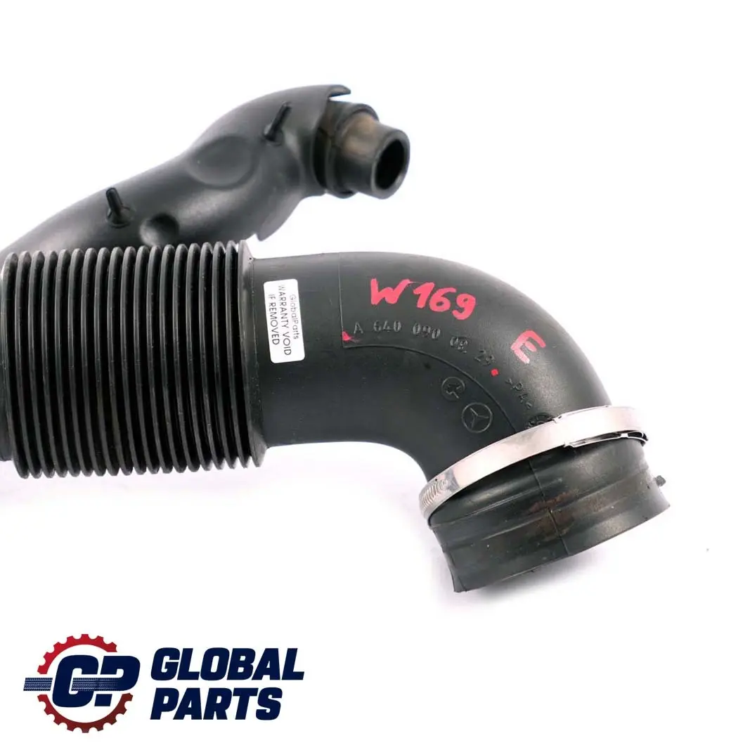 Mercedes-Benz W169 W245 CDI Air Charger Turbo Intercooler Pipe Hose to with Part number A6400900929 Mercedes-Benz W169 W245 CDI Air Charger Turbo Intercooler Pipe Hose - SKU A6400900929 - Part number A6400900929