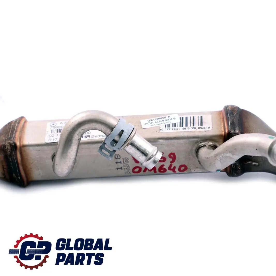 Mercedes W169 W245 CDI EGR Válvula del enfriador de gas de escape - SKU A6401400875 - Número de pieza A6401400875