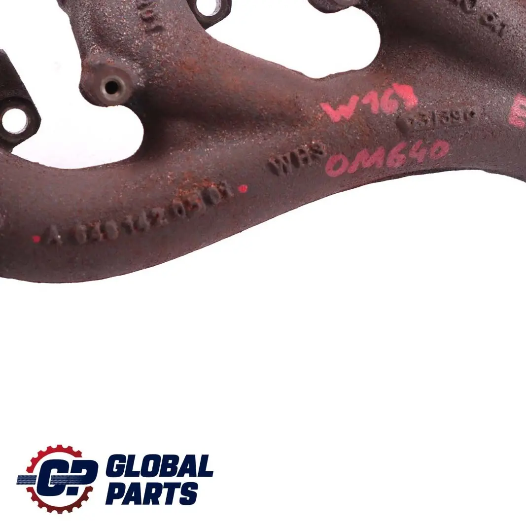 Mercedes-Benz A B Klasse W169 W245 OM640 Diesel Abgaskrümmer für mit Teilenummer A6401420501 Mercedes-Benz A B Klasse W169 W245 OM640 Diesel Abgaskrümmer - SKU A6401420501 - Teilenummer A6401420501