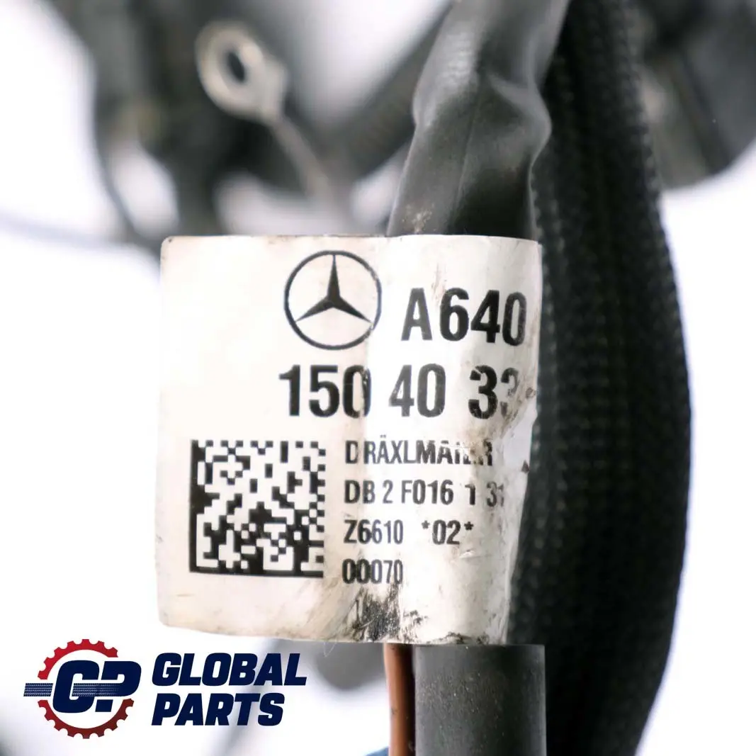 Mercedes Clase B W245 180CDI Mazo De cables del motor Cable Loom - SKU A6401504033 - Número de pieza A6401504033