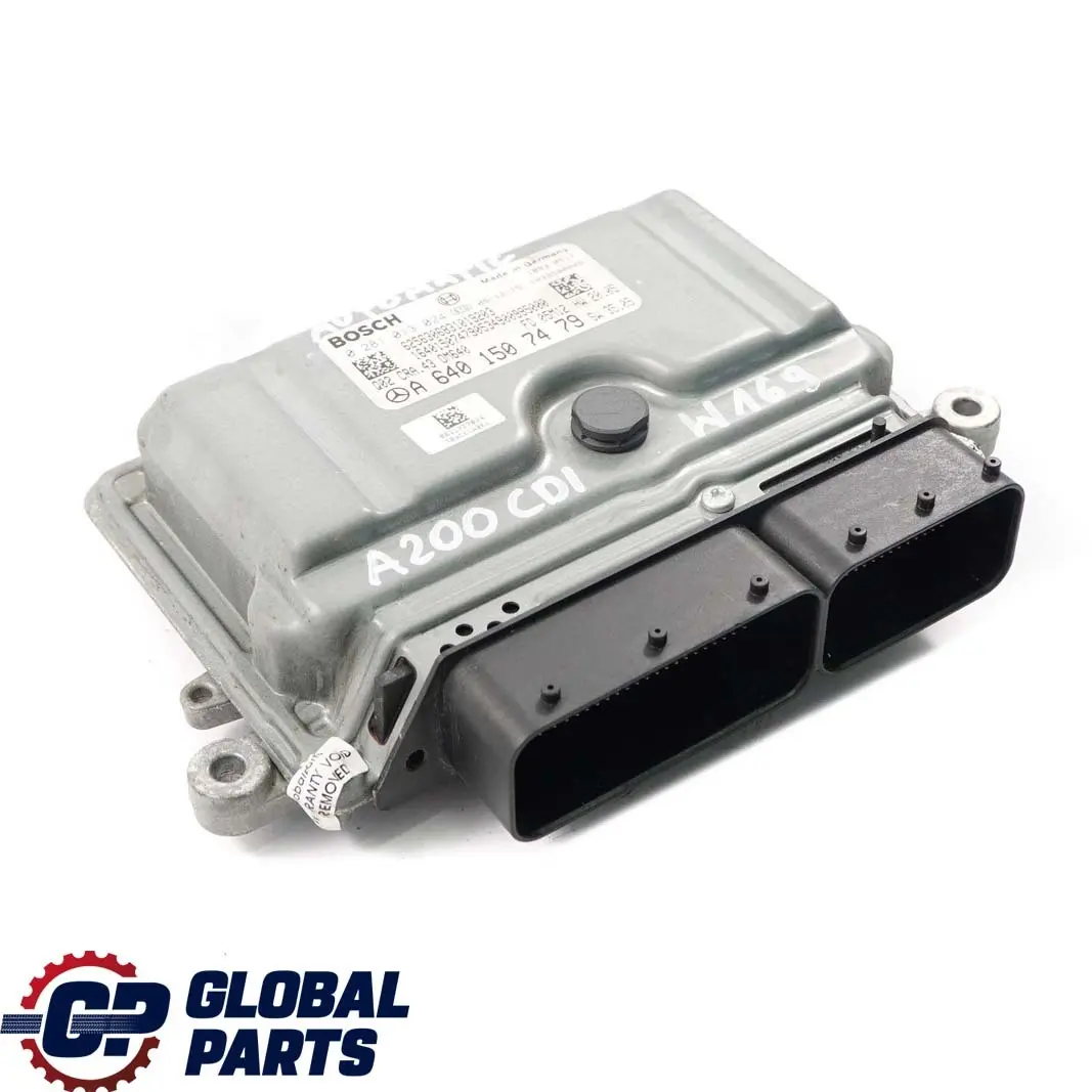 Mercedes-Benz W169 W245 A B 200 CDI Engine Control Unit Module ECU  - SKU A6401507479 - Part number A6401507479