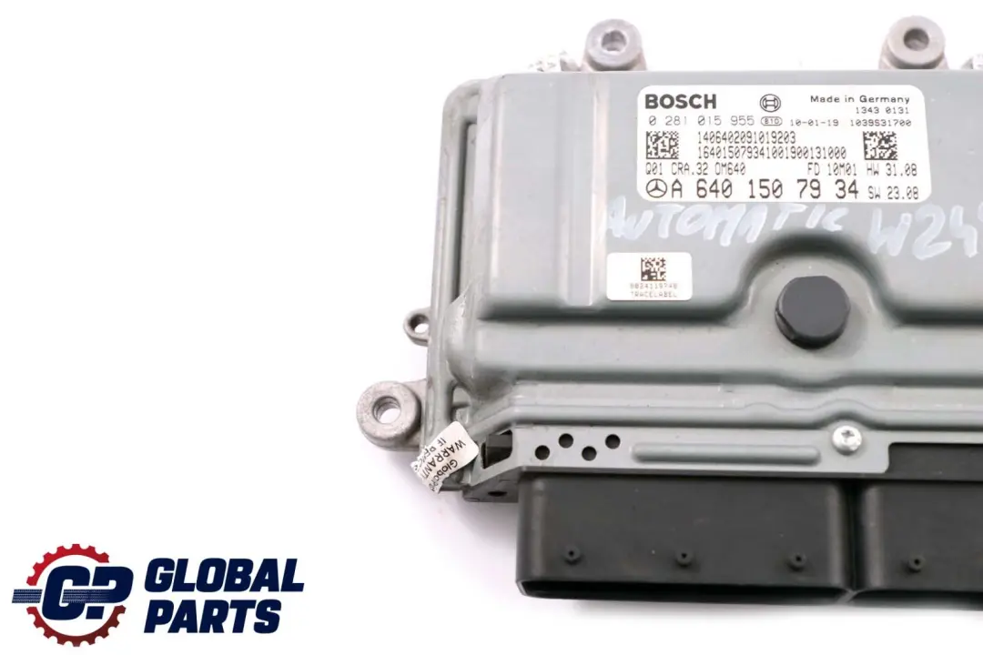 A180 B180 CDI Modulo Controllo Motore Automatico per Mercedes W169 W245 con numero di parte A6401507934 Mercedes W169 W245 A180 B180 CDI Modulo Controllo Motore Automatico - SKU A6401507934 - Numero di parte A6401507934
