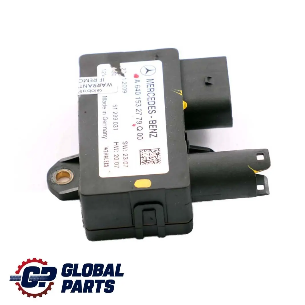 OM640 CDI Module unité relais bougies préchauffage pour Mercedes W169 W245 à propos du numéro de pièce A6401532779 Mercedes W169 W245 OM640 CDI Module unité relais bougies préchauffage - SKU A6401532779 - Numéro de pièce A6401532779