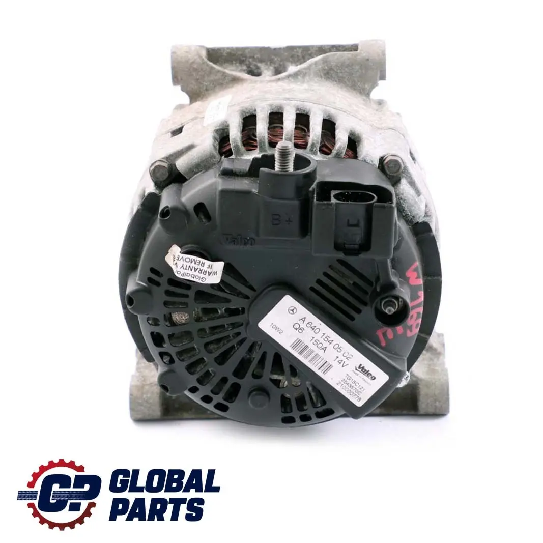 OM640 Alternator Generator to Mercedes W169 W245 A B 160 180 200 CDI with Part number A6401540502 Mercedes W169 W245 A B 160 180 200 CDI OM640 Alternator Generator - SKU A6401540502 - Part number A6401540502