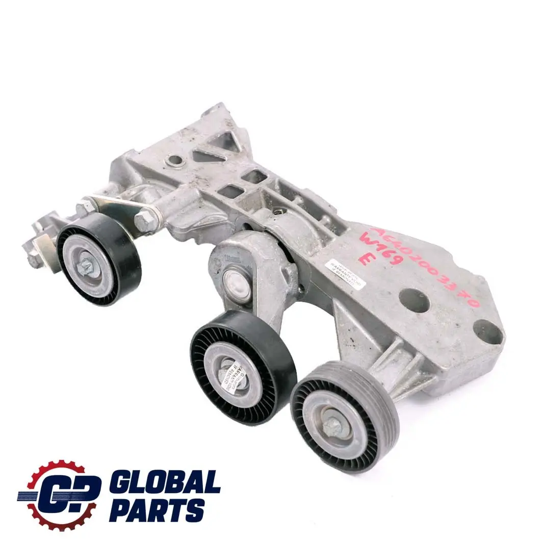 Mercedes W169 CDI OM 640 Cinghia dell'alternatore Tenditore Supporto Puleggia - SKU A6402003370 - Numero di parte A6402003370