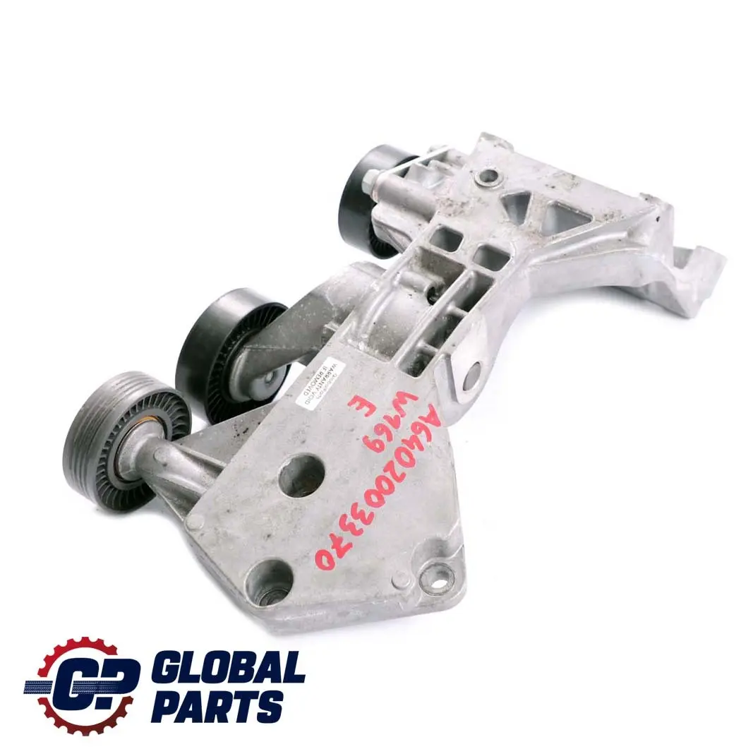 OM 640 Alternator Belt Tensioner Holder Pulley to Mercedes W169 W245 CDI with Part number A6402003370 Mercedes W169 W245 CDI OM 640 Alternator Belt Tensioner Holder Pulley - SKU A6402003370 - Part number A6402003370