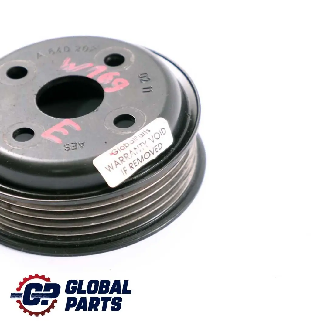 Mercedes W169 W245 A B 180 200 CDI Engine OM640 Water Pump Pulley - SKU A6402020211 - Part number A6402020211