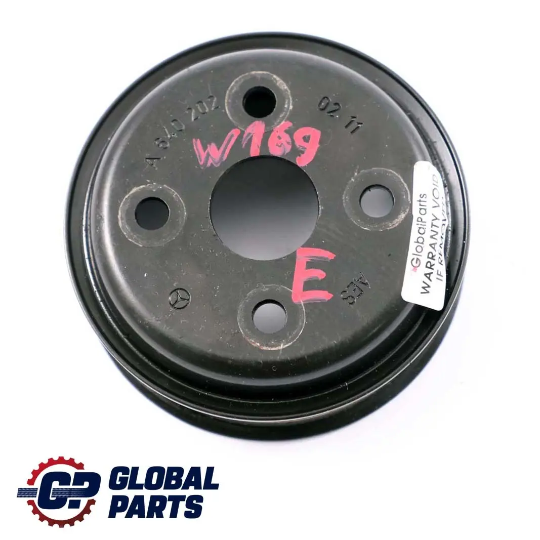 Mercedes W169 W245 A B 180 200 CDI Engine OM640 Water Pump Pulley - SKU A6402020211 - Part number A6402020211