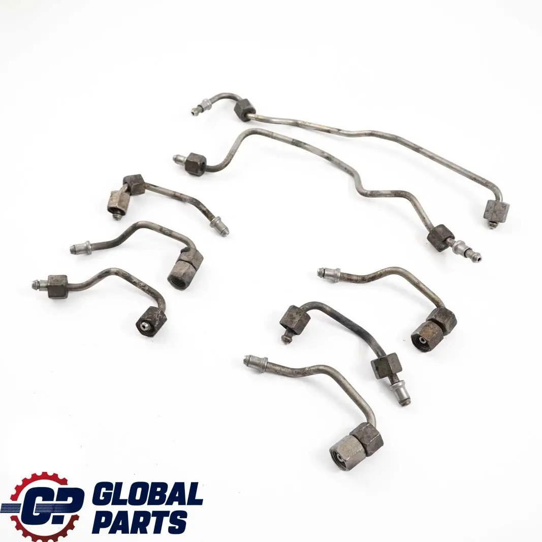 Mercedes-Benz ML W164 OM642 Fuel Injection Line Pressure Pipe Rail Injector Set