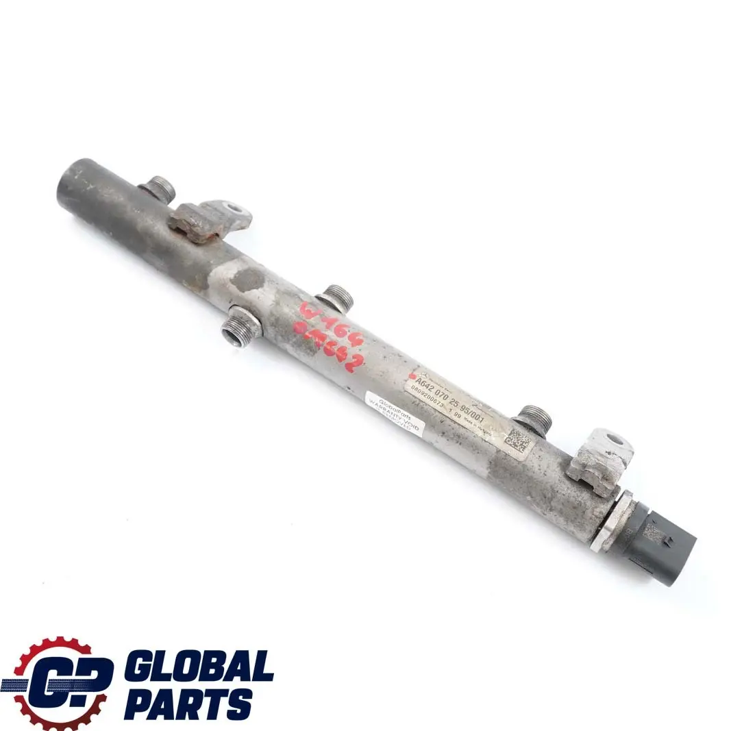 Mercedes W164 W204 W211 Diesel OM642 Einspritzleiste Verteilrohr Rechts - SKU A6420702595 - Teilenummer A6420702595