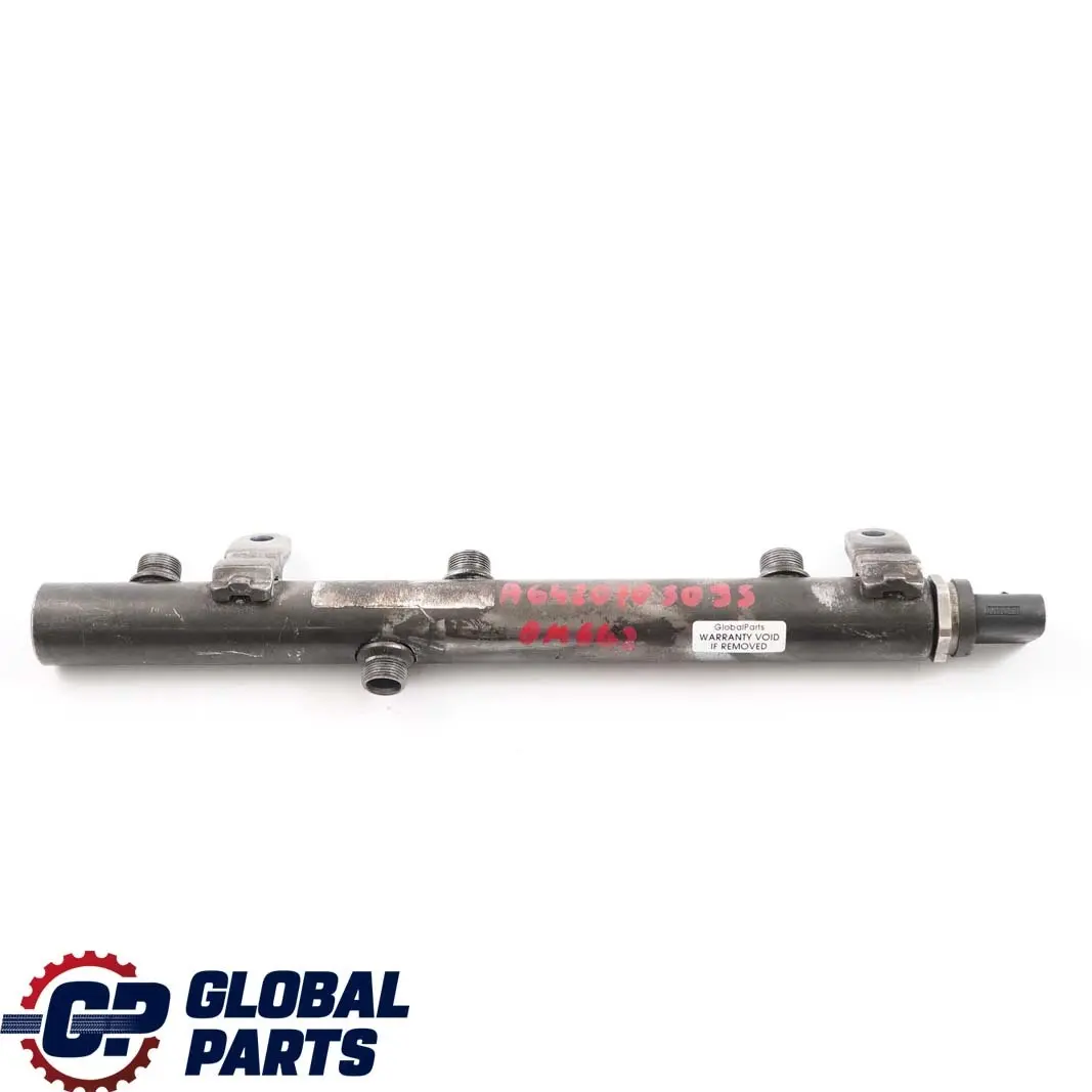 Rail Mercedes W164 W207 W212 OM642 Right Injector Pressure Line to Fuel with Part number A6420703095 Fuel Rail Mercedes W164 W207 W212 OM642 Right Injector Pressure Line - SKU A6420703095 - Part number A6420703095