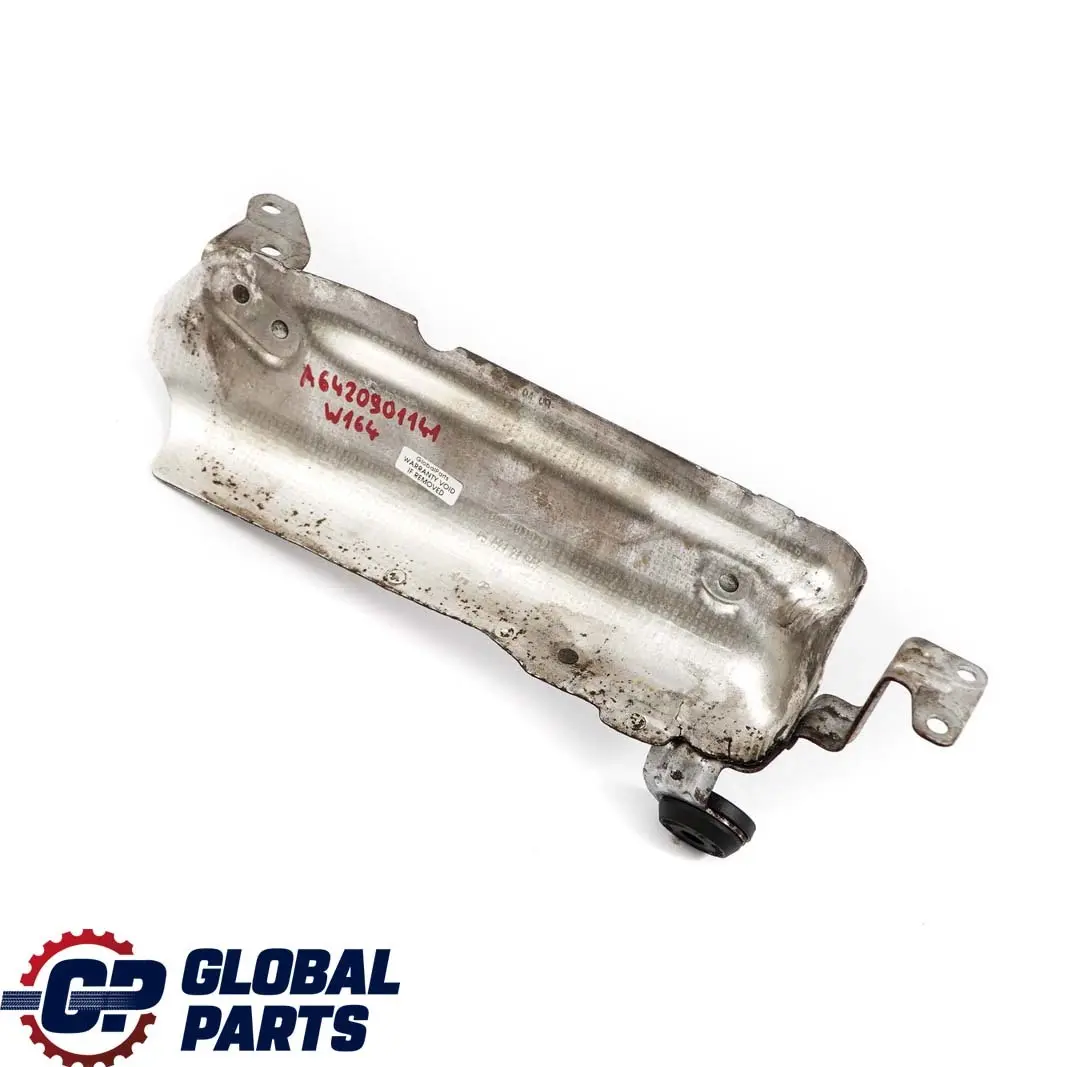 Mercedes-Benz W164 W251 OM642 Exhaust Heat Plate Cover Insulation to with Part number A6420901141 Mercedes-Benz W164 W251 OM642 Exhaust Heat Plate Cover Insulation - SKU A6420901141 - Part number A6420901141