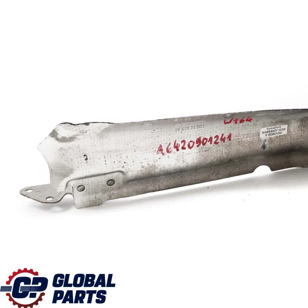 Mercedes W164 W251 OM642 Exhaust Heat Plate Cover Insulation - SKU A6420901241 - Part number A6420901241