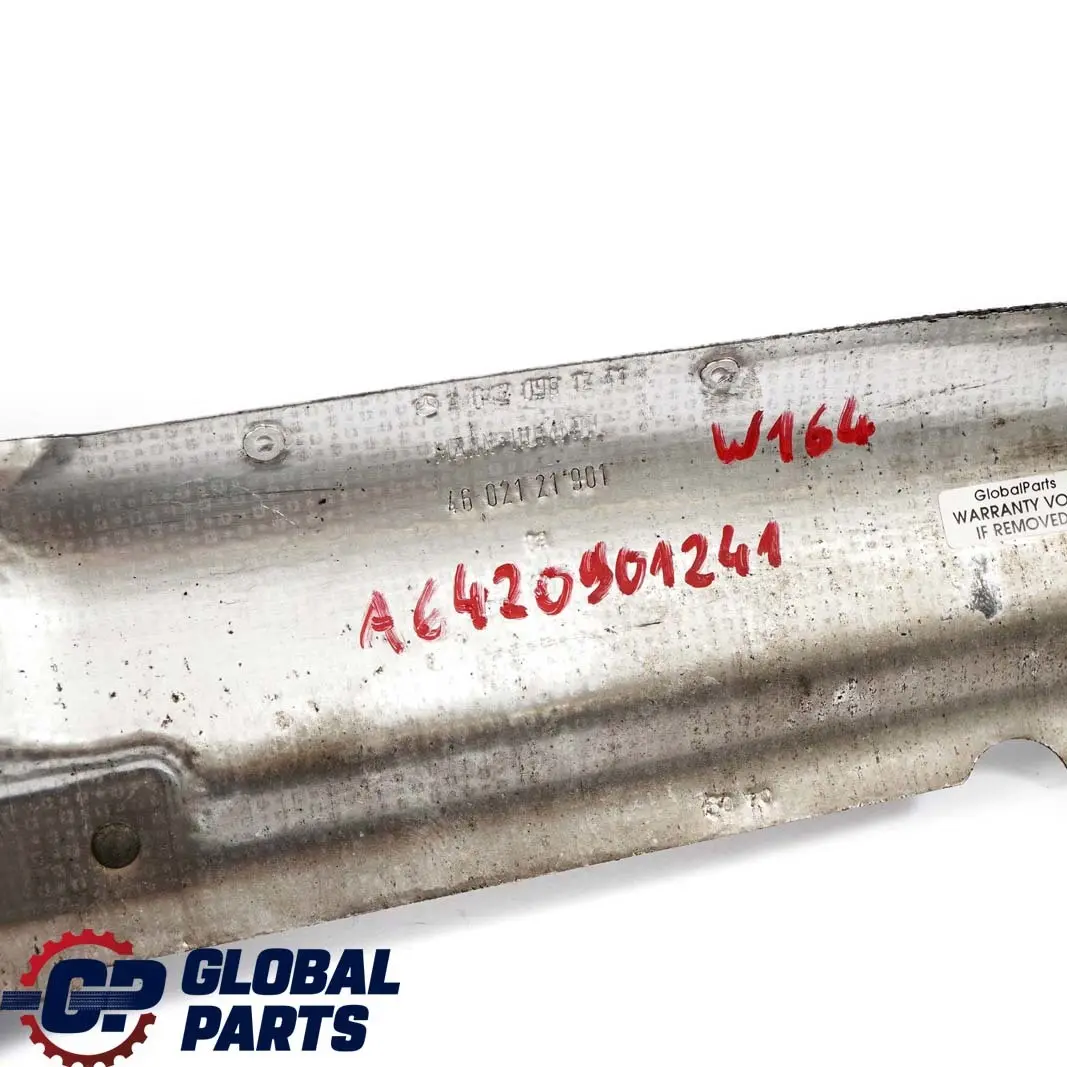 Mercedes W164 W251 OM642 Exhaust Heat Plate Cover Insulation - SKU A6420901241 - Part number A6420901241