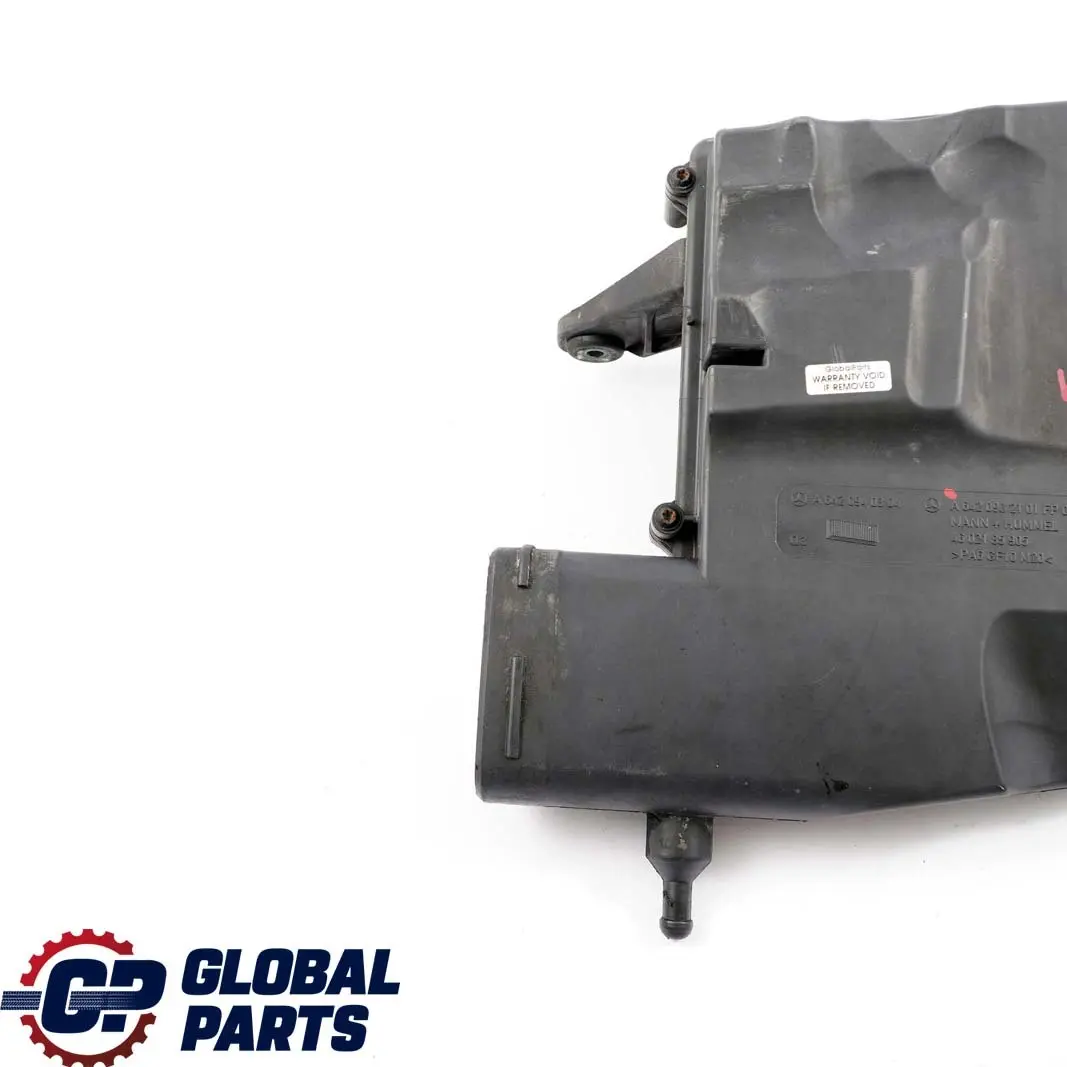 Mercedes ML W164 OM642 Air Intake Filter Box Housing Left - SKU A6420902101 - Part number A6420902101