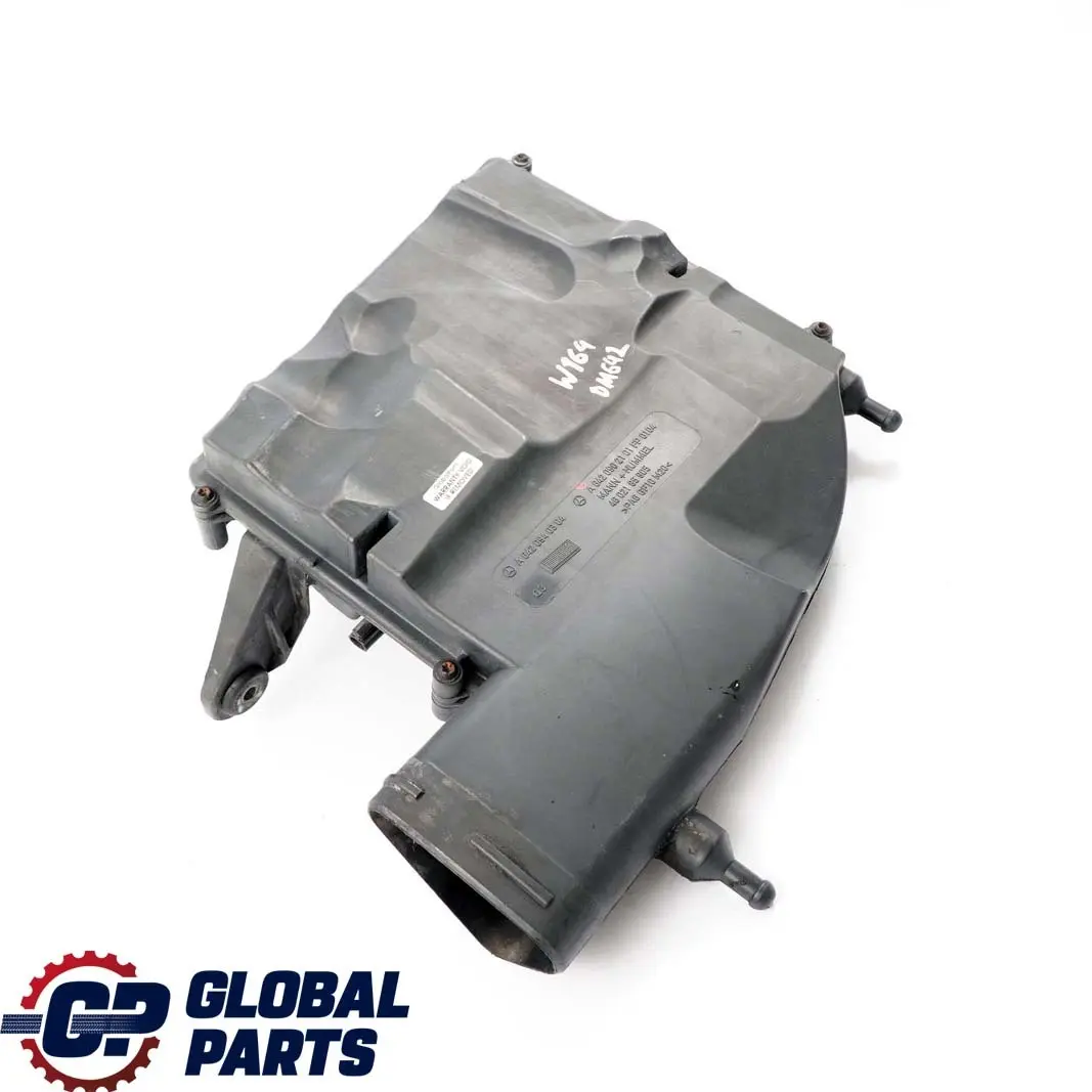 Mercedes ML W164 OM642 Air Intake Filter Box Housing Left - SKU A6420902101 - Part number A6420902101