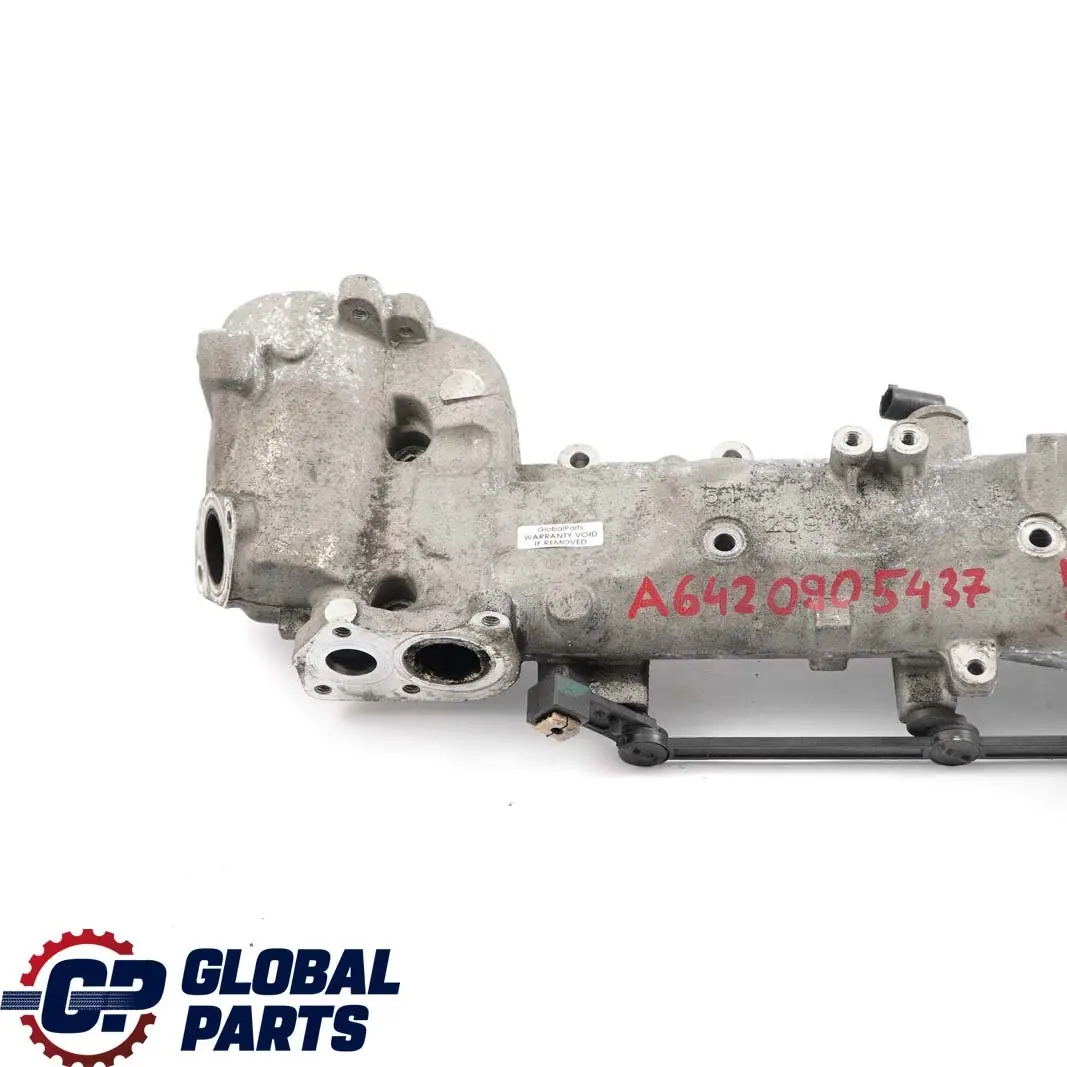 Mercedes W164 W203 OM642 Ansaug Krümmer Links Luft Zufuhr - SKU A6420905437 - Teilenummer A6420905437