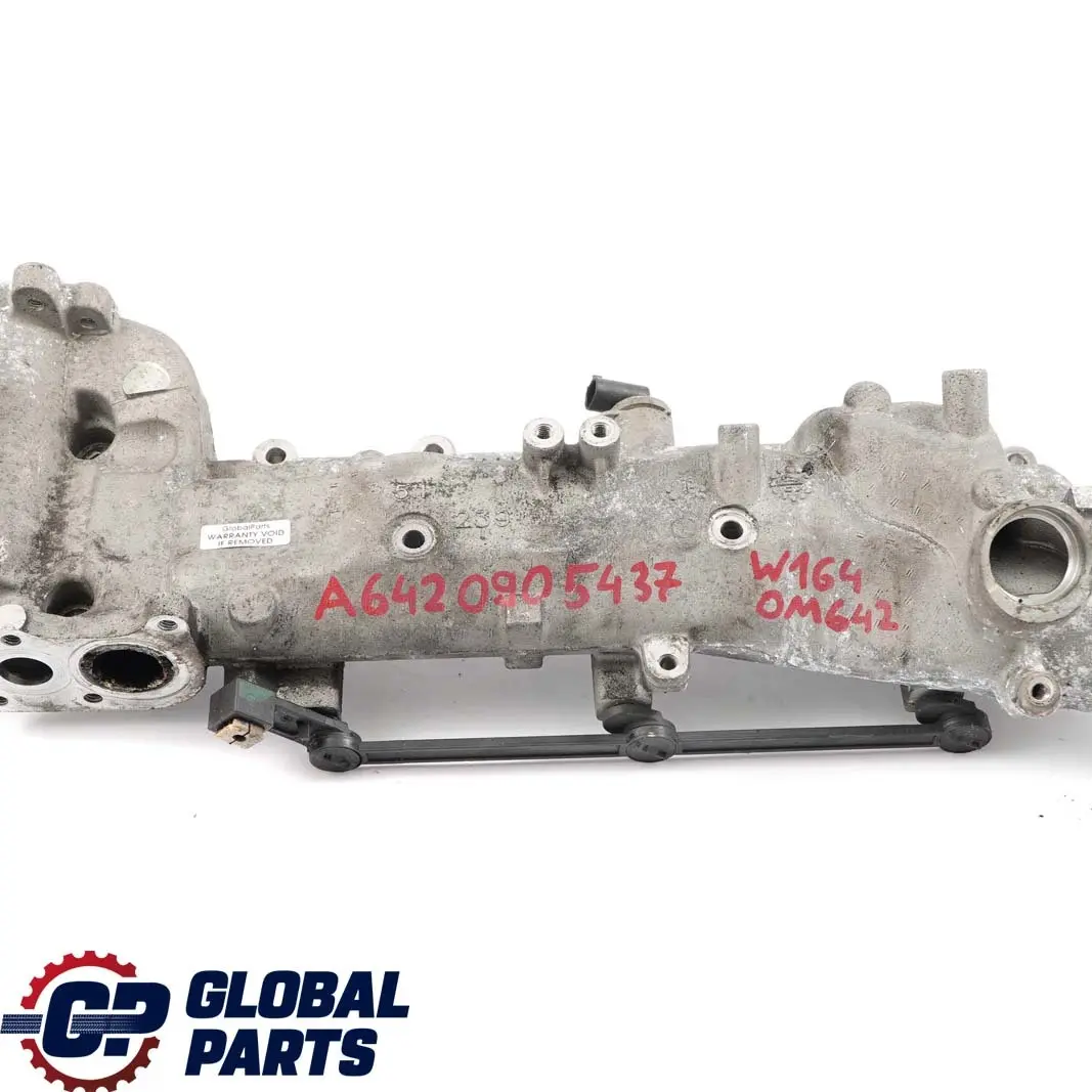 Mercedes W164 W203 OM642 Ansaug Krümmer Links Luft Zufuhr - SKU A6420905437 - Teilenummer A6420905437