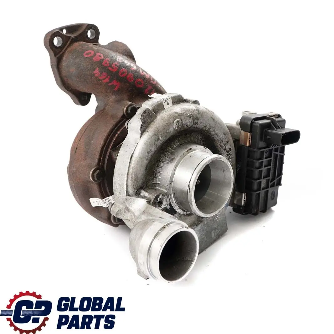 OM642 Turbocompresor Diesel Turbo Charger para Mercedes E M W164 W211 con número de pieza A6420905980 Mercedes E M W164 W211 OM642 Turbocompresor Diesel Turbo Charger - SKU A6420905980 - Número de pieza A6420905980