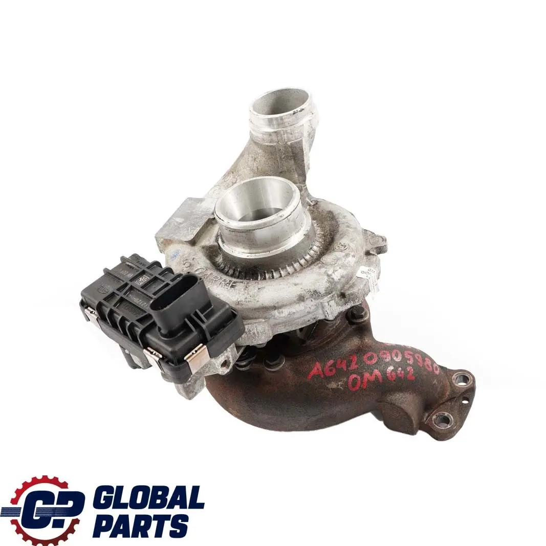 OM642 Turbocompresor Diesel Turbo Charger para Mercedes E M W164 W211 con número de pieza A6420905980 Mercedes E M W164 W211 OM642 Turbocompresor Diesel Turbo Charger - SKU A6420905980 - Número de pieza A6420905980