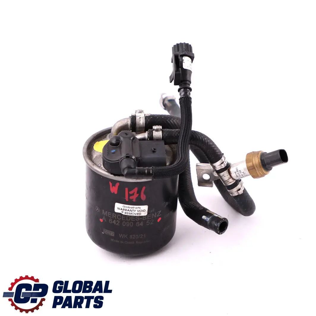 Diésel Carcasa Filtro Combustible para Mercedes A-Class W176 con número de pieza A6420906452 Mercedes A-Class W176 Diésel Carcasa Filtro Combustible - SKU A6420906452 - Número de pieza A6420906452