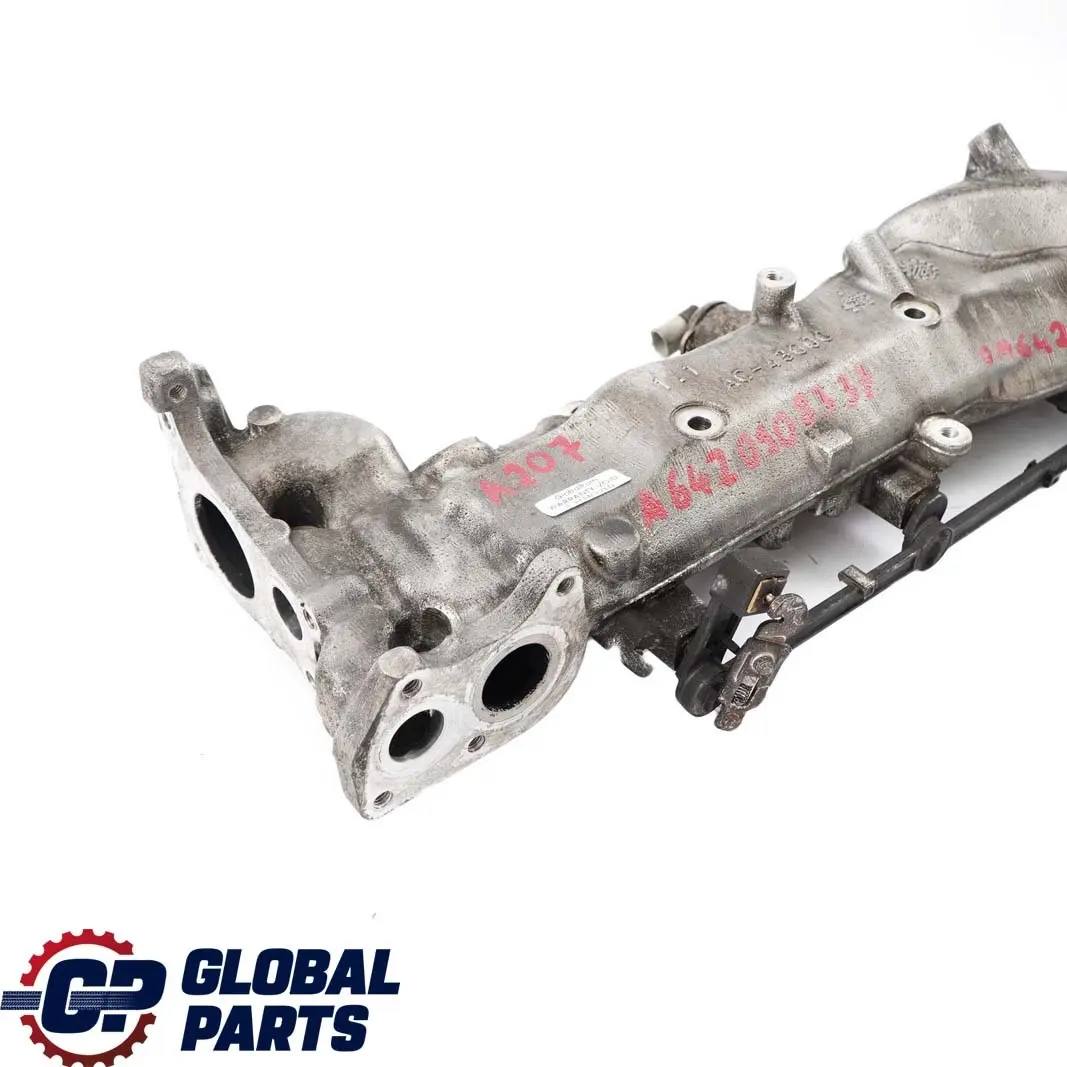 Mercedes-Benz E W207 W212 OM642 Colector Admisión Carga Aire Izquierdo para con número de pieza A6420908337 Mercedes-Benz E W207 W212 OM642 Colector Admisión Carga Aire Izquierdo - SKU A6420908337 - Número de pieza A6420908337