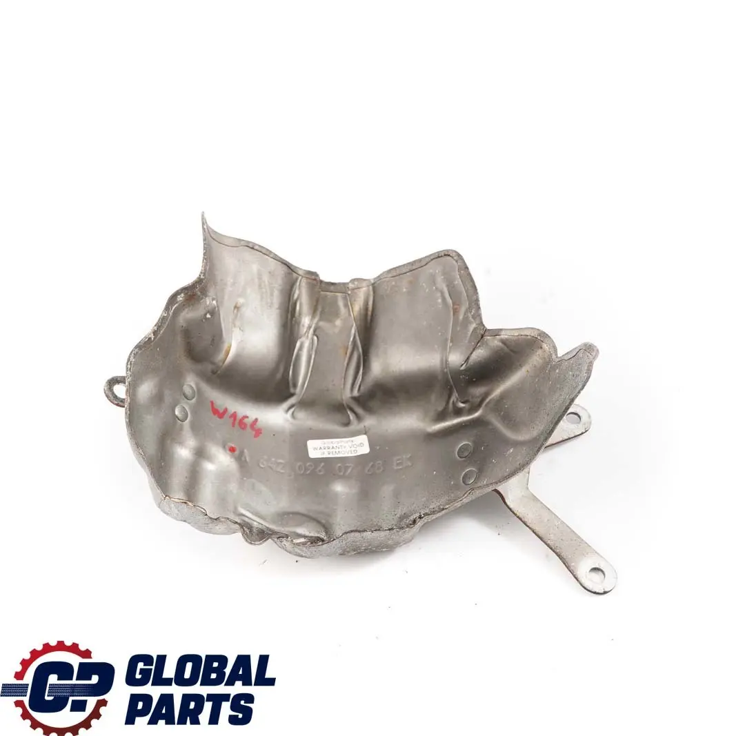 Turbocharger Heat Cover Insulation OM642 to Mercedes W164 W211 with Part number A6420960768 Mercedes W164 W211 Turbocharger Heat Cover Insulation OM642 - SKU A6420960768 - Part number A6420960768