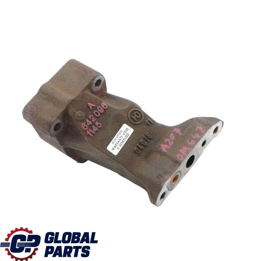Mercedes W204 W207 W212 OM642 Turbocharger Holder Bracket Mount - SKU A6420961145 - Part number A6420961145