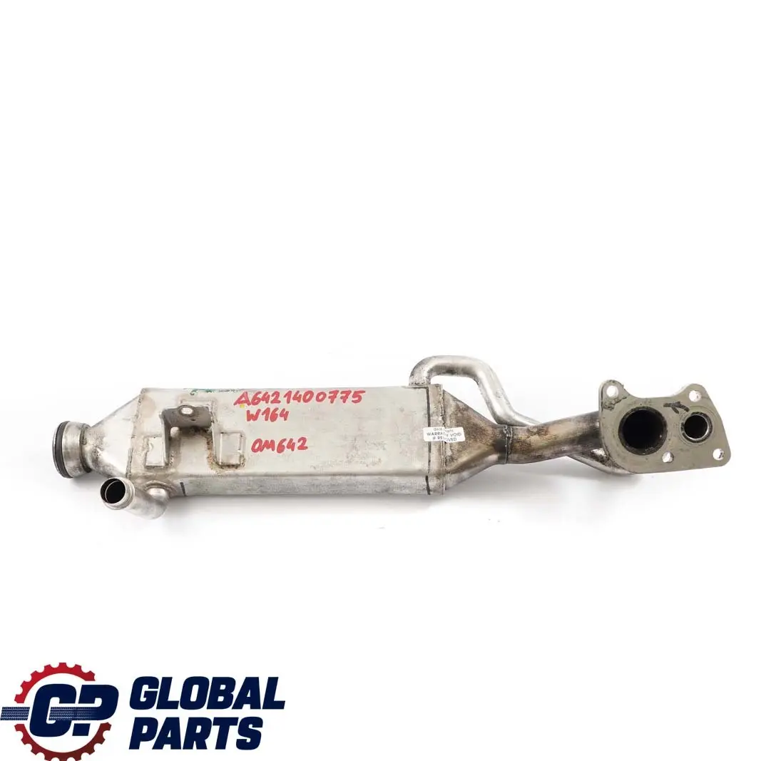 OM642 Diesel Abgasleitung AGR Kühler für Mercedes E M W164 W211 mit Teilenummer A6421400775 Mercedes E M W164 W211 OM642 Diesel Abgasleitung AGR Kühler - SKU A6421400775 - Teilenummer A6421400775