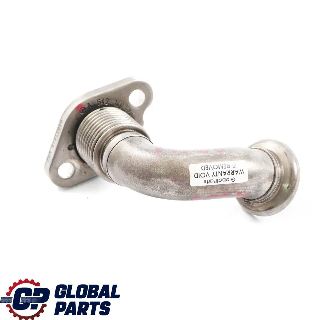 Mercedes-Benz W207 W212 OM642 EGR Gas Recirculation Pipe Hose Tube to with Part number A6421403308 Mercedes-Benz W207 W212 OM642 EGR Gas Recirculation Pipe Hose Tube - SKU A6421403308 - Part number A6421403308