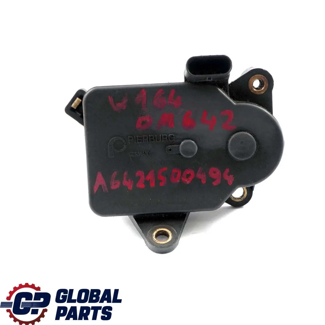 Mercedes W164 W211 OM642 Motore attuatore flap collettore di aspirazione - SKU A6421500494 - Numero di parte A6421500494