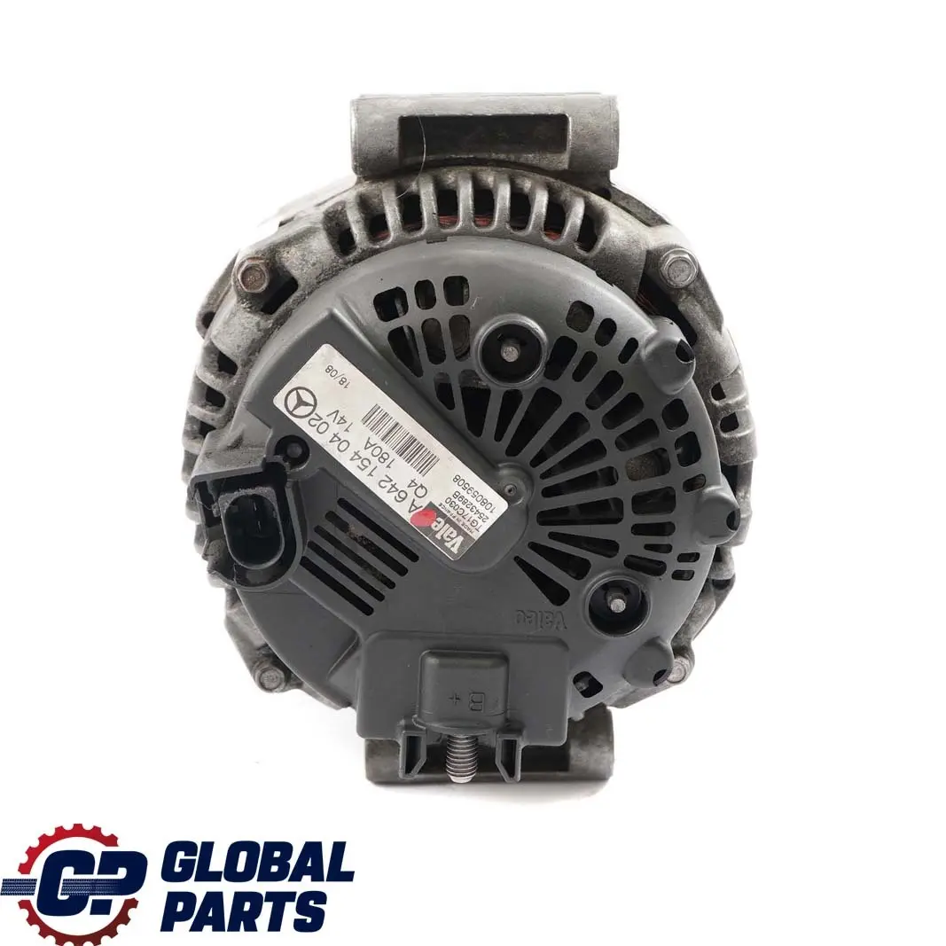 Mercedes-Benz W164 W204 W211 OM642 Diesel Alternatore Generatore per con numero di parte A6421540402 Mercedes-Benz W164 W204 W211 OM642 Diesel Alternatore Generatore - SKU A6421540402 - Numero di parte A6421540402