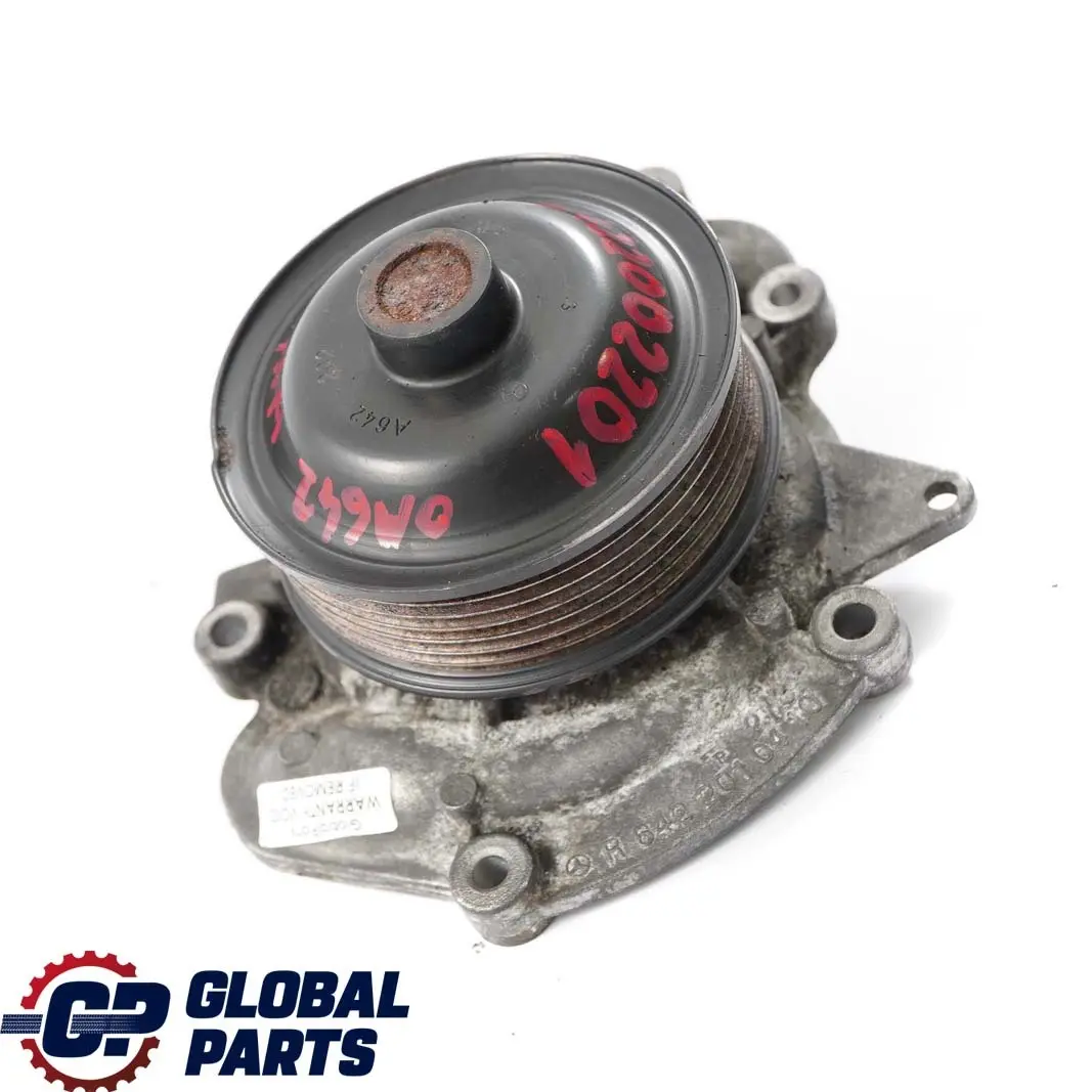  Mercedes-Benz E M W164 W211 W212 Diesel OM642 Wasserpumpe Kühlmittelpumpe - SKU A6422002201 - Teilenummer A6422002201