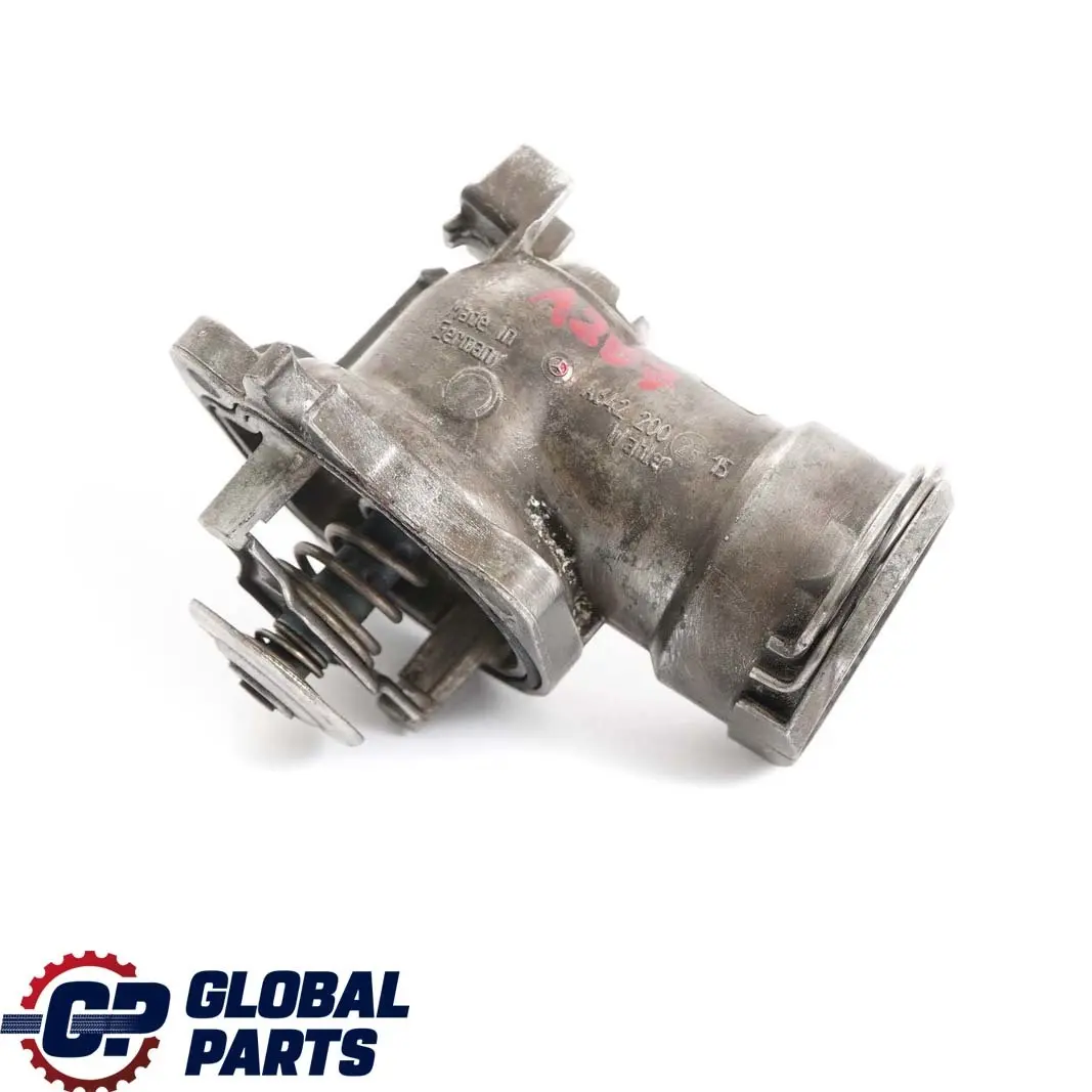  Mercedes-Benz W164 W207 W212 OM642 Thermostat Coolant Housing Valve - SKU A6422002315 - Part number A6422002315