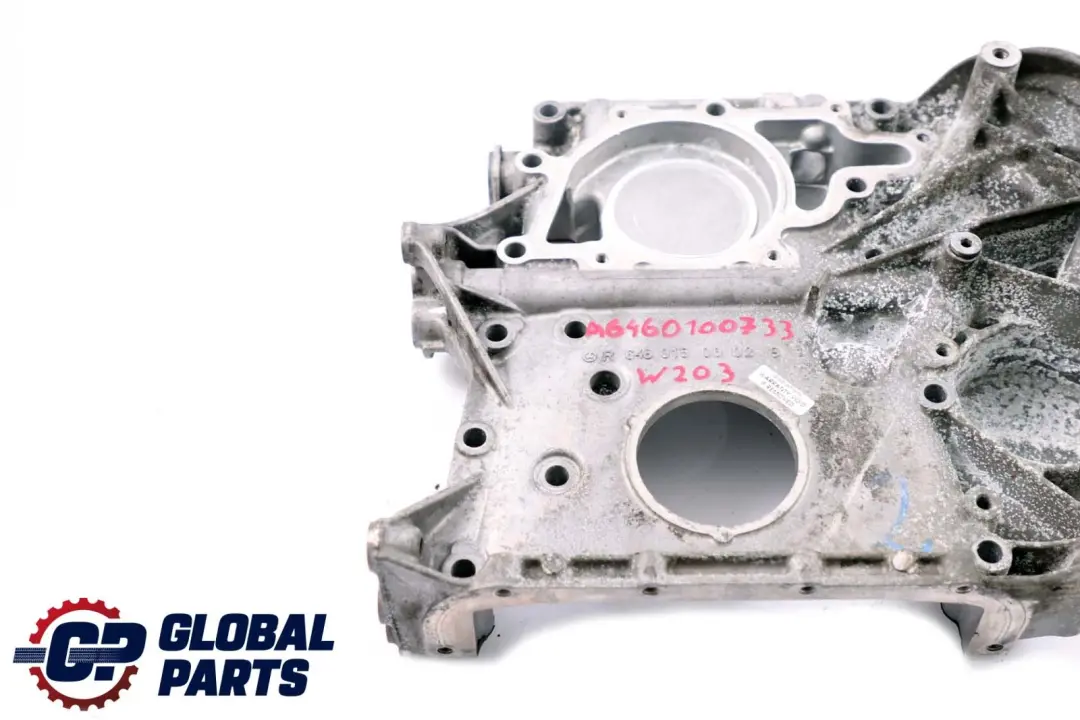 OM646 Diesel Gearbox Timing Case Cover A6460150632 to Mercedes C E W203 W211 with Part number A6460100733 Mercedes C E W203 W211 OM646 Diesel Gearbox Timing Case Cover A6460150632 - SKU A6460100733 - Part number A6460100733