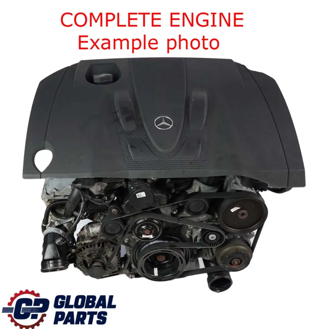 Mercedes W204 C200 C220 C 200 220 CDI Bare Engine OM 646.811 646811 WARRANTY - SKU A6460107044 - Part number A6460107044