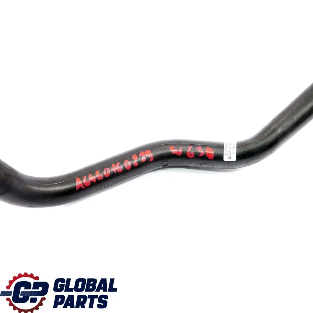  Mercedes-Benz Vito Viano W639 Oil Filler Filling Hose Pipe Line - SKU A6460160229 - Part number A6460160229