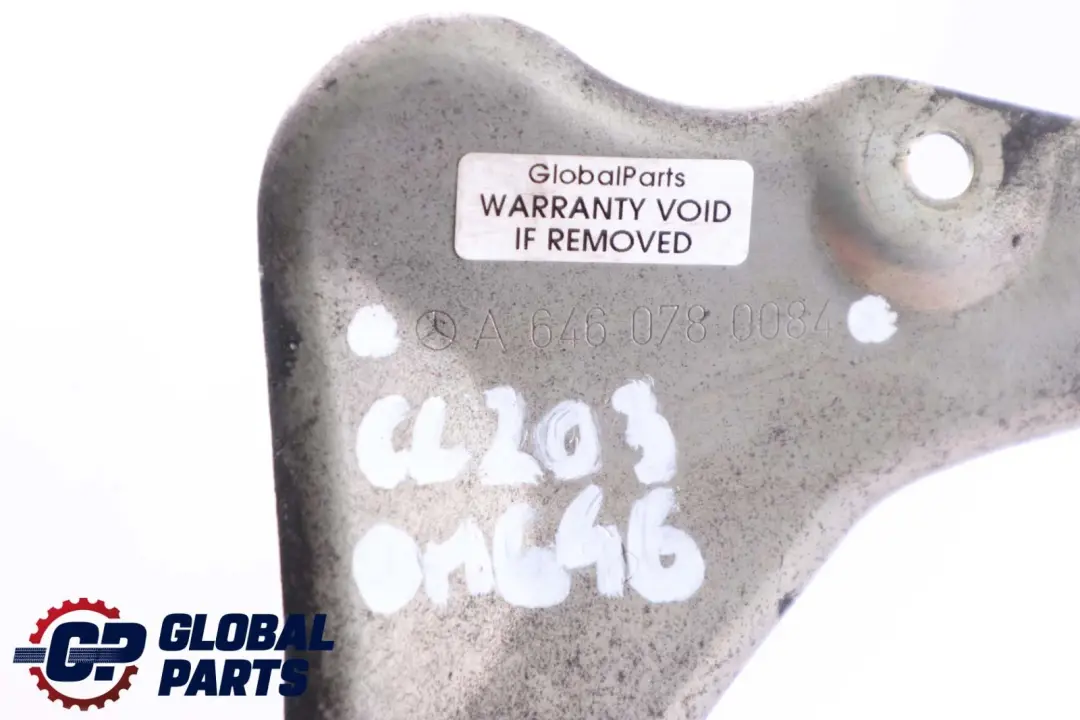 Klasse W203 Diesel Kraftstoffilter Abdeckblech Halter Mercedes C - SKU A6460780084 - Teilenummer A6460780084