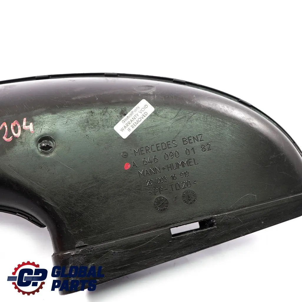 Mercedes-Benz C W204 C200 CDI C220 CDI Diesel Luft Ansaugrohr Rohr für mit Teilenummer A6460900182 Mercedes-Benz C W204 C200 CDI C220 CDI Diesel Luft Ansaugrohr Rohr - SKU A6460900182 - Teilenummer A6460900182