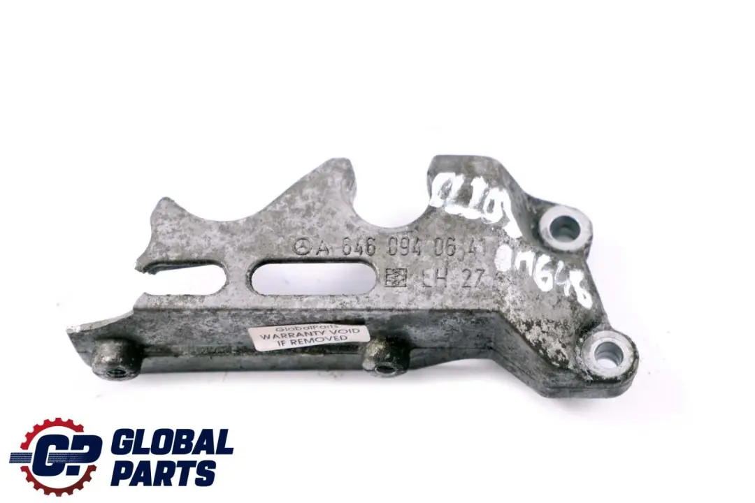Mercedes Benz C Classe W203 OM646 Diesel Supporto Motore Supporto - SKU A6460940641 - Numero di parte A6460940641