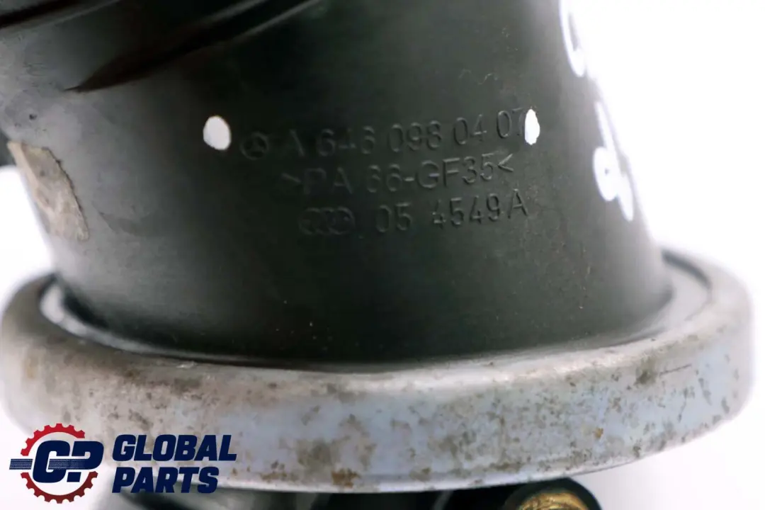 Mercedes W203 OM646 Intercooler Turbo Tubo Manguera Diesel - SKU A6460980407 - Número de pieza A6460980407