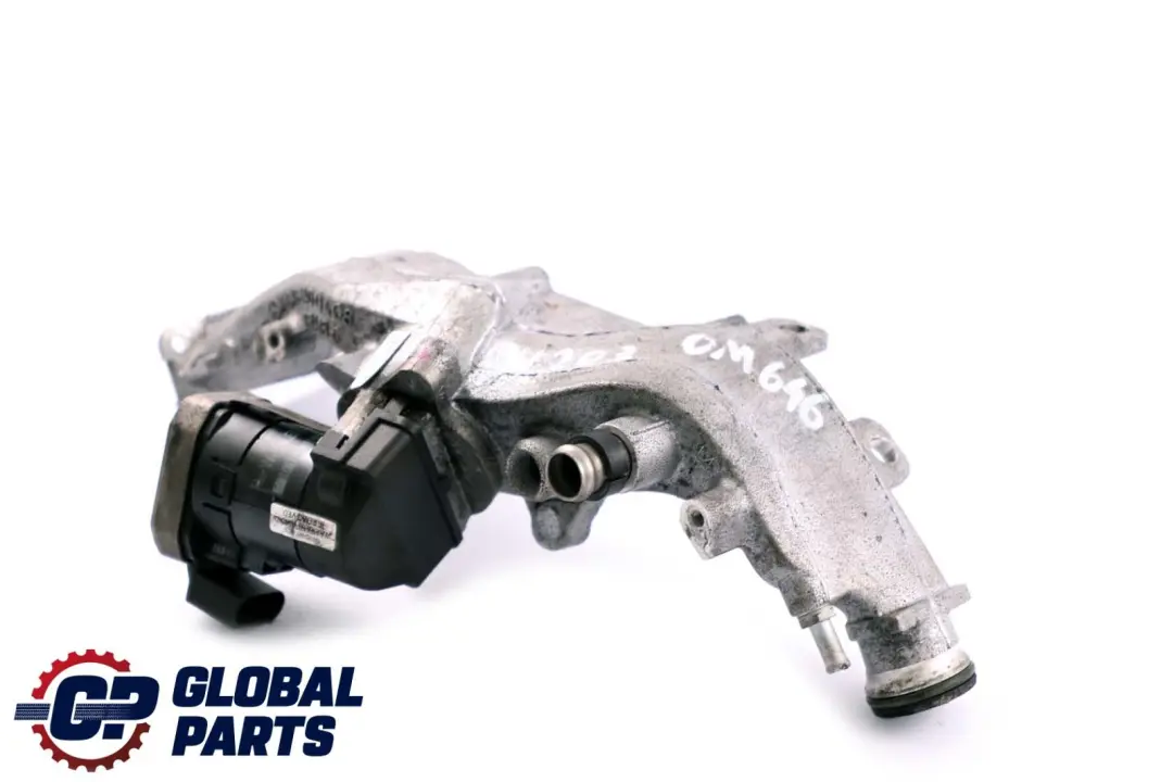Mercedes W203 OM646 Tubo de la Válvula Enfriador Escape Diesel EGR - SKU A6461400408 - Número de pieza A6461400408